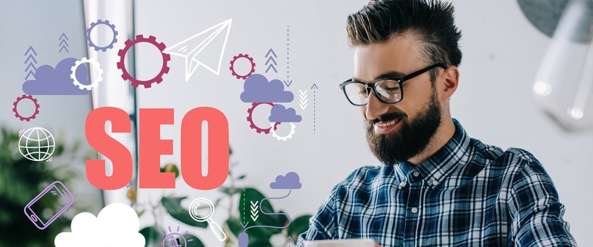 What are the two types of search engine optimization?